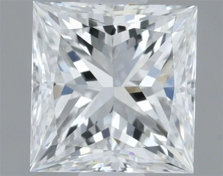 0.50ct Princess Natural Diamond (Colour E, Clarity VS2, GIA Certified)