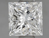 0.60ct Princess Natural Diamond (Colour E, Clarity VS2, GIA Certified)