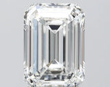 1.95ct Emerald Lab Grown Diamond (Colour E, Clarity VVS1, IGI Certified)