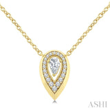 .33CTTWDM PEAR SHAPE BOLD PD YG14K-G+CH*