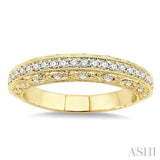 3/8 Ctw Diamond Matching Wedding Band in 14K Yellow Gold
