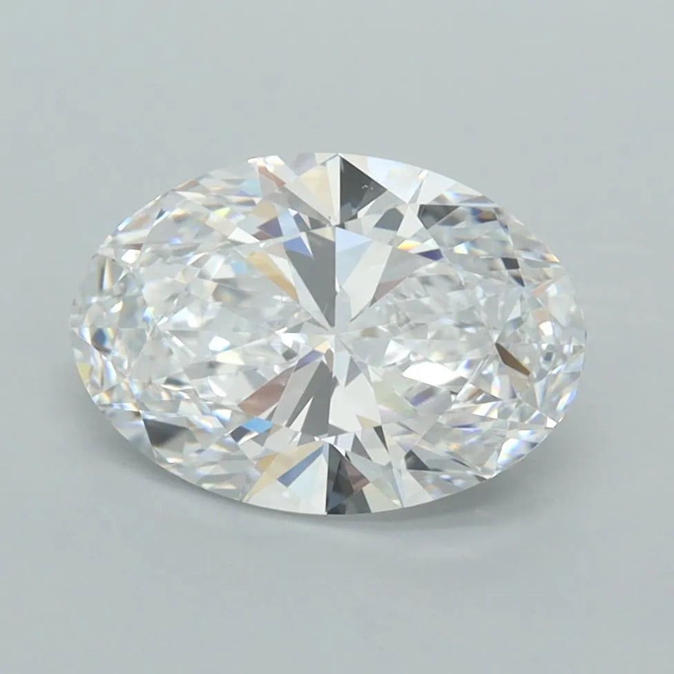 2.00ct Oval Lab Grown Diamond (Colour D, Clarity FL, IGI Certified)