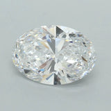 2.00ct Oval Lab Grown Diamond (Colour D, Clarity FL, IGI Certified)