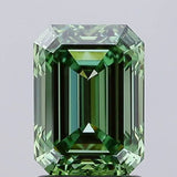 2.01ct Emerald Lab Grown Diamond (Colour Fancy Vivid Green, Clarity VVS2, IGI Certified)