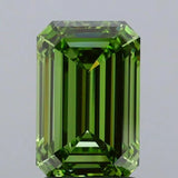 2.06ct Emerald Lab Grown Diamond (Colour Fancy Vivid Green, Clarity VVS2, IGI Certified)