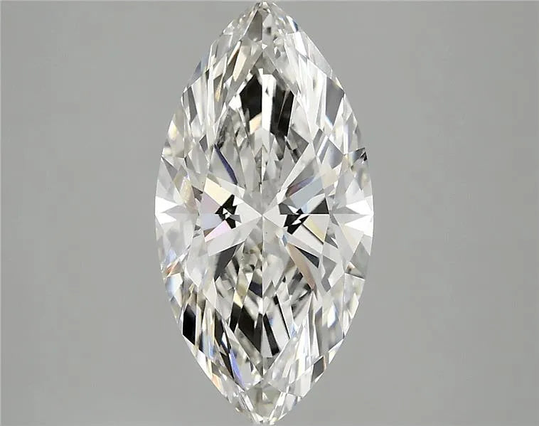 2.51ct Marquise Lab Grown Diamond (Colour G, Clarity VVS2, IGI Certified)
