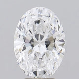 2.91ct Oval Lab Grown Diamond (Colour D, Clarity VS1, GIA Certified)