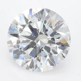 3.00ct Round Lab Grown Diamond (Colour D, Clarity IF, Cut ID, IGI Certified)