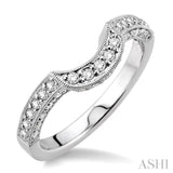 1/3 ctw Diamond Matching Wedding Band in 14K White Gold