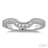1/3 ctw Diamond Matching Wedding Band in 14K White Gold