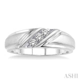 1/8 ctw Round Cut Diamond Women's Ring in 10K White Gold