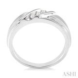 1/8 ctw Round Cut Diamond Women's Ring in 10K White Gold