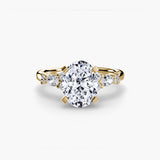 The Floral Accent Solitaire