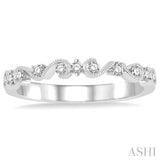 Stackable Diamond Wedding Band