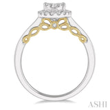 Oval Shape Lovebright Essential Diamond Ring