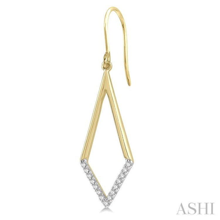 Geometric Diamond Fashion Earrings