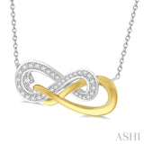 Infinity Diamond Fashion Necklace