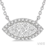 Marquise Shape Lovebright Essential Diamond Necklace
