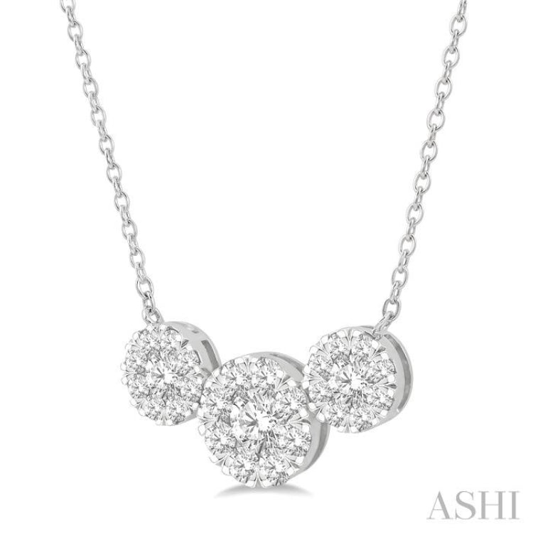 Past Present & Future Lovebright Essential Diamond Necklace
