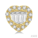 Heart Shape Fusion Diamond Fashion Earrings