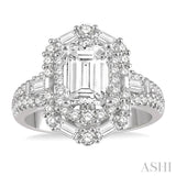 Semi-Mount Diamond Engagement Ring