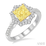 Lovebright Yellow Diamond Ring