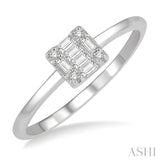 Stackable Fusion Petite Diamond Fashion Ring