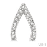Wishbone Petite Diamond Fashion Earrings