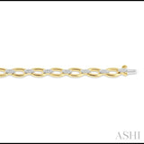Open Link Diamond Fashion Bracelet