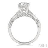 Semi-Mount Diamond Engagement Ring