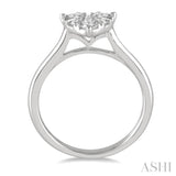 Heart Shape Lovebright Essential Diamond Ring